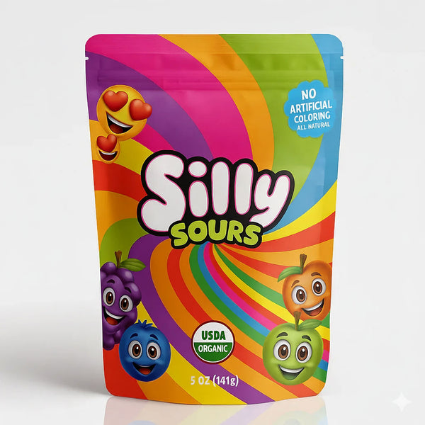 Sour Gummy Candy – Organic, All-Natural & Delicious | Silly Sours
