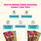 Silly Sours Original - Organic Sour Gummy Candy